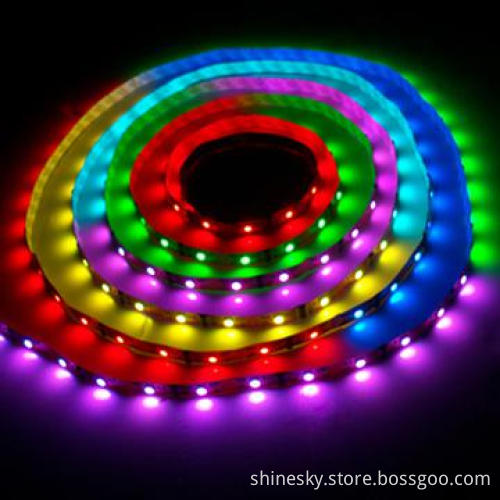 durable 12v led strip 5050 60pcs (CE&RoHS)
